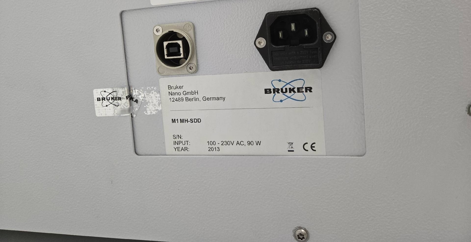 Photo Utilisé BRUKER M1 Mistral À vendre