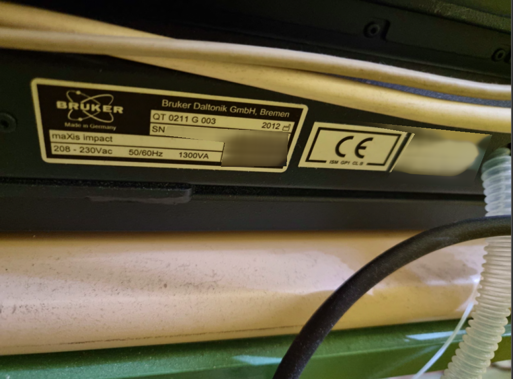 Photo Utilisé BRUKER-AXS Maxis impact À vendre