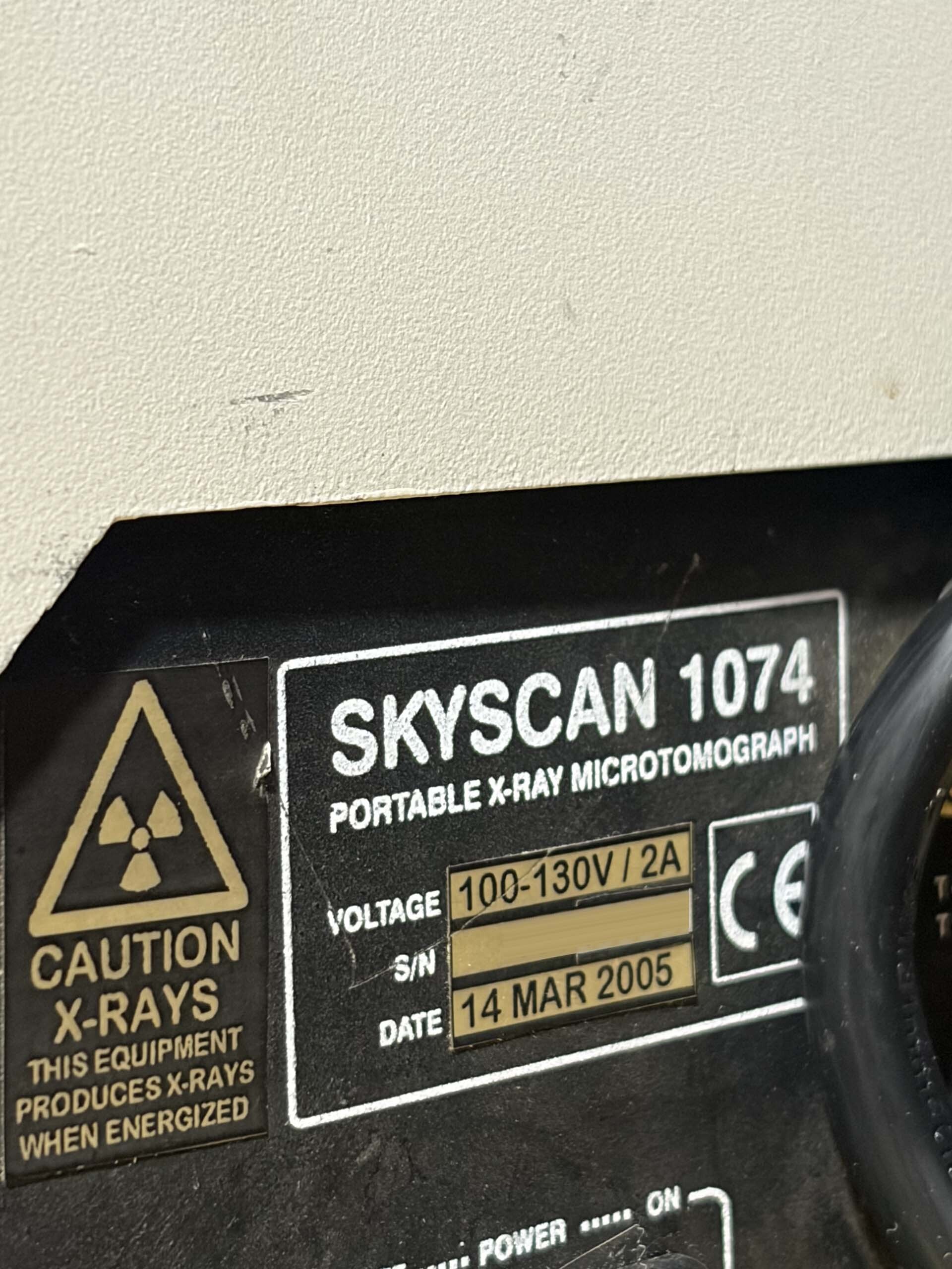 사진 사용됨 BRUKER Skyscan 1074 판매용