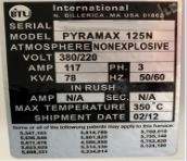 사진 사용됨 BTU Pyramax 125N 판매용