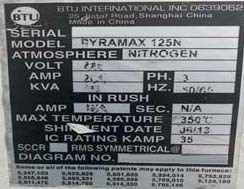 图为 已使用的 BTU Pyramax 125N 待售