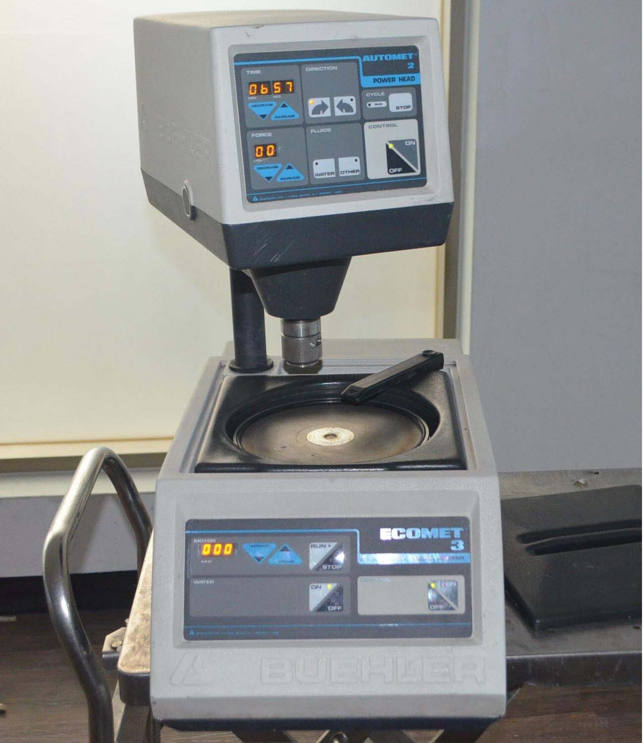 Photo Used BUEHLER ECOMET III For Sale