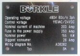 Photo Used BURKLE BA 4000 For Sale