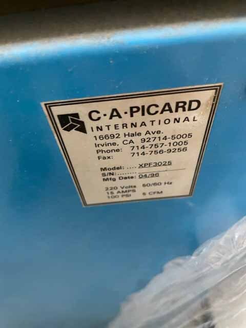 圖為 已使用的 CA PICARD XPF3025 待售
