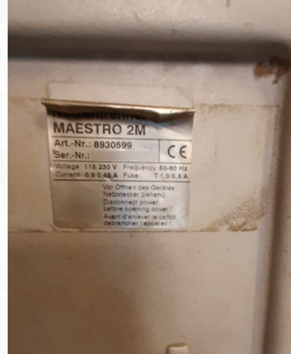 图为 已使用的 CAB Maestro 2M 待售