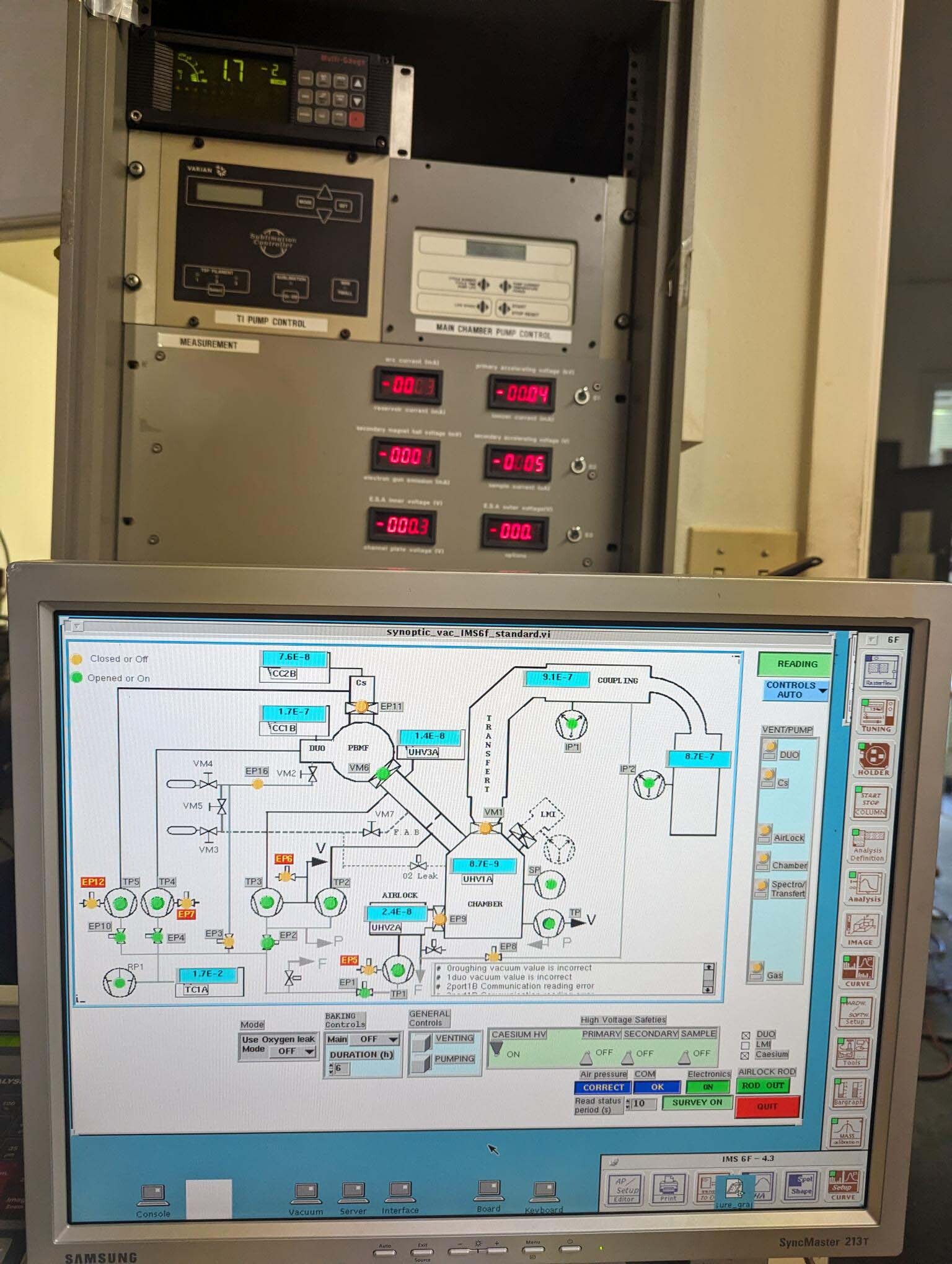 Photo Used CAMECA IMS 6F For Sale