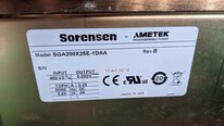 사진 사용됨 CAMETEK SGA200X25E-1DAA 판매용