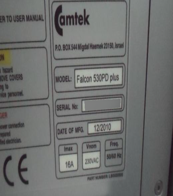 사진 사용됨 CAMTEK Falcon 530PD Plus 판매용