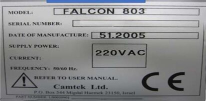 CAMTEK Falcon 803 #293595586