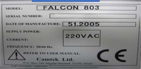 Photo Used CAMTEK Falcon 803 For Sale