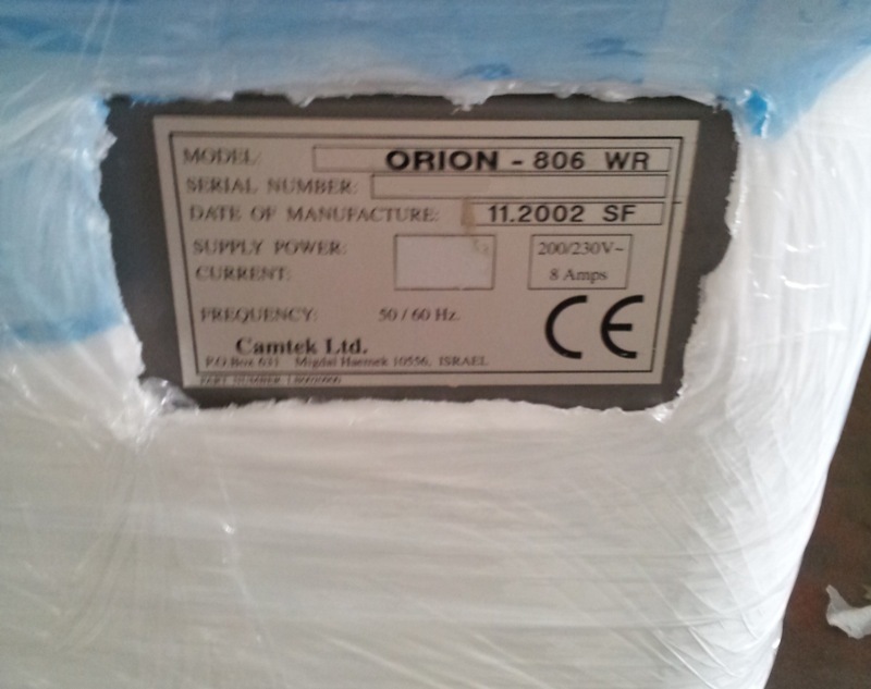 Photo Used CAMTEK Orion 806WR For Sale