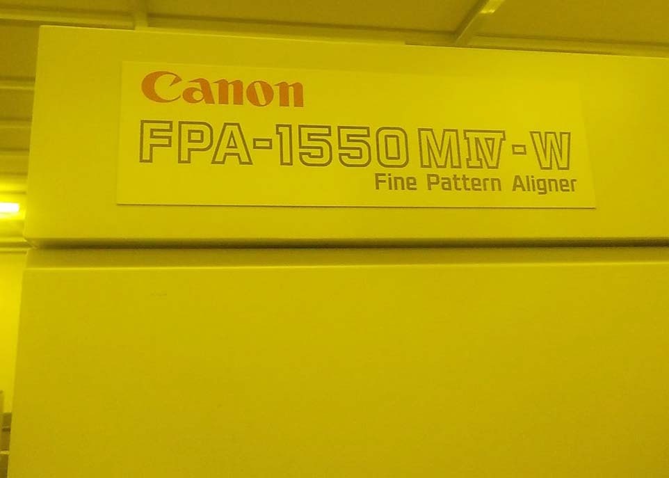 フォト（写真） 使用される CANON FPA 1550 MARK IV-W 販売のために