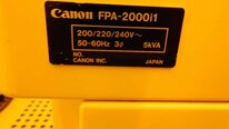 Photo Used CANON FPA 2000 i1 For Sale