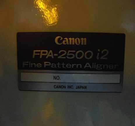 Photo Used CANON FPA 2500 i2 For Sale