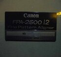 圖為 已使用的 CANON FPA 2500 i2 待售