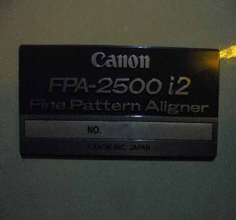 Photo Used CANON FPA 2500 i2 For Sale