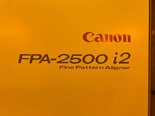 图为 已使用的 CANON FPA 2500 i2 待售