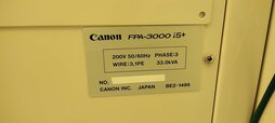 图为 已使用的 CANON FPA 3000 i5+ 待售