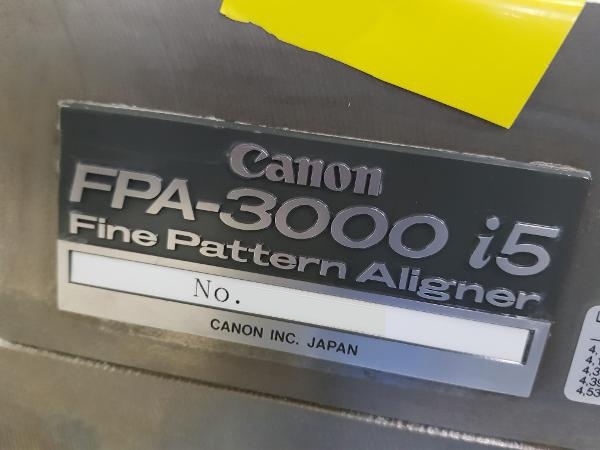 Photo Used CANON FPA 3000 i5 For Sale