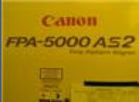 圖為 已使用的 CANON FPA 5000 AS2 待售