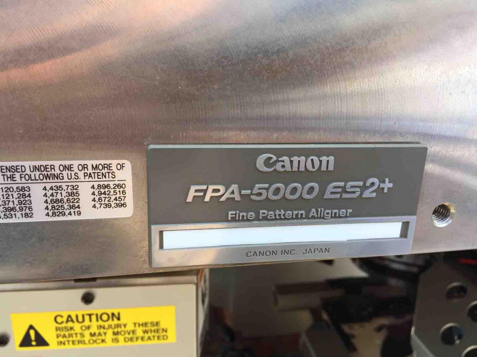 Photo Used CANON FPA 5000 ES2+ For Sale