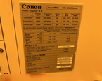 사진 사용됨 CANON FPA 6000 AS4 판매용