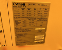 사진 사용됨 CANON FPA 6000 AS4 판매용