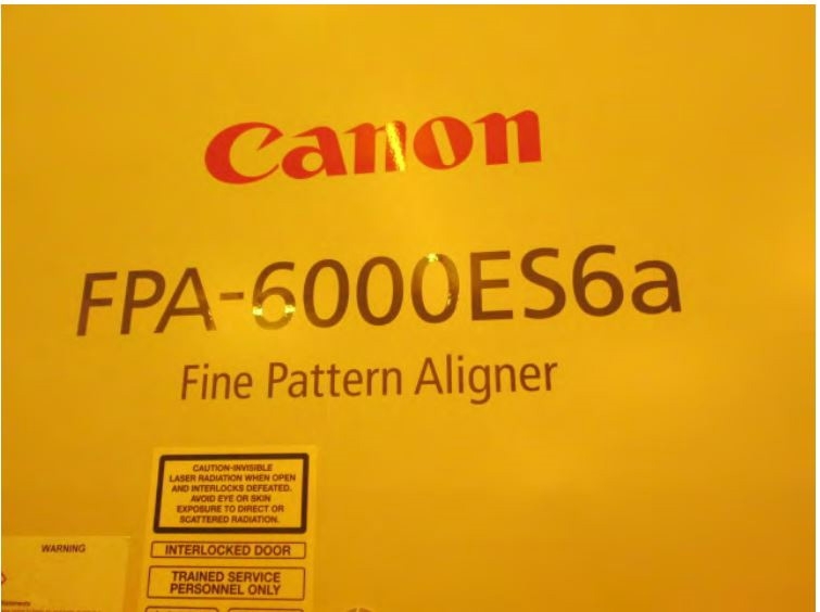 Photo Used CANON FPA 6000 ES6a For Sale
