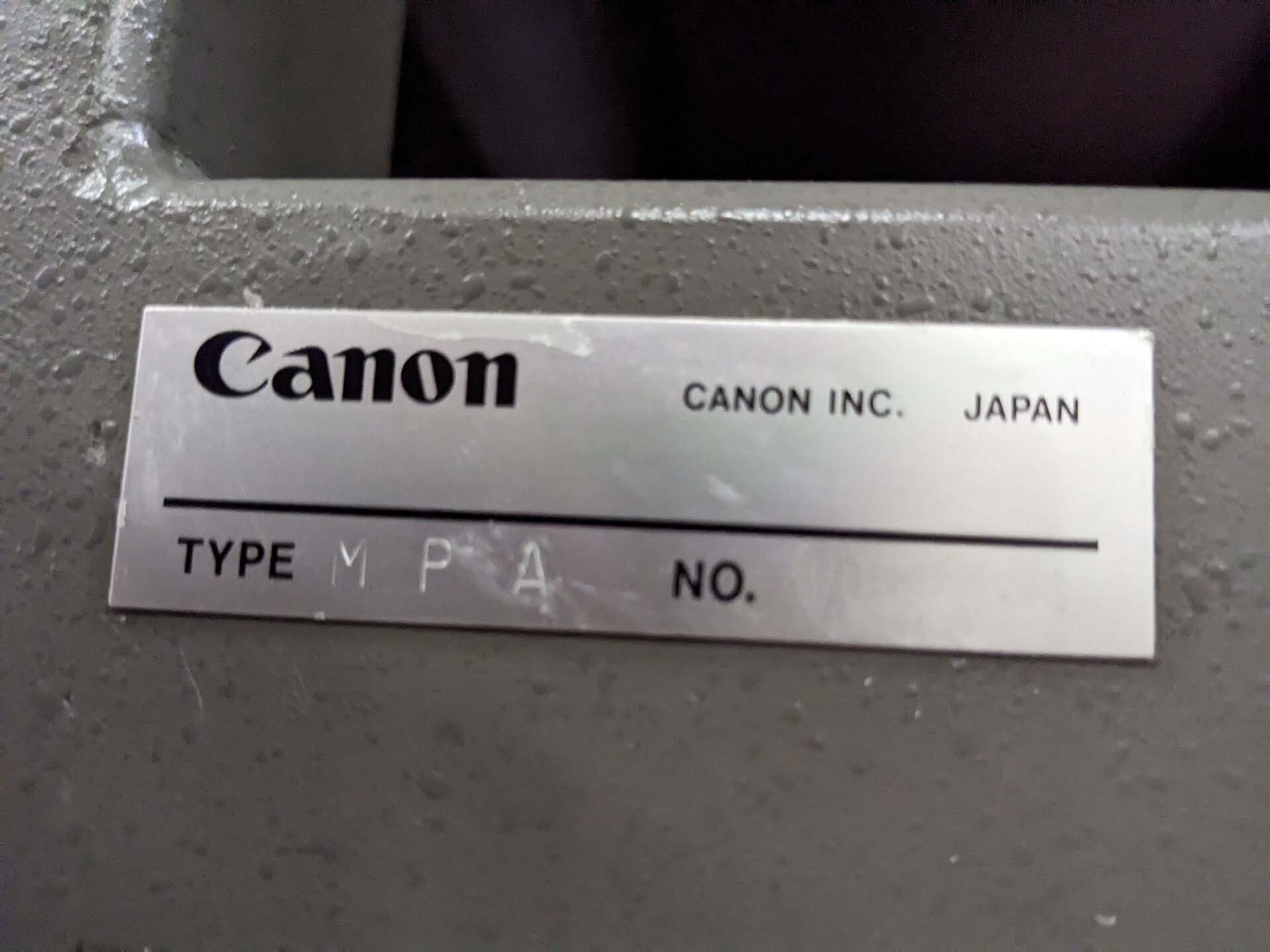 Photo Used CANON MPA 500 Fab For Sale