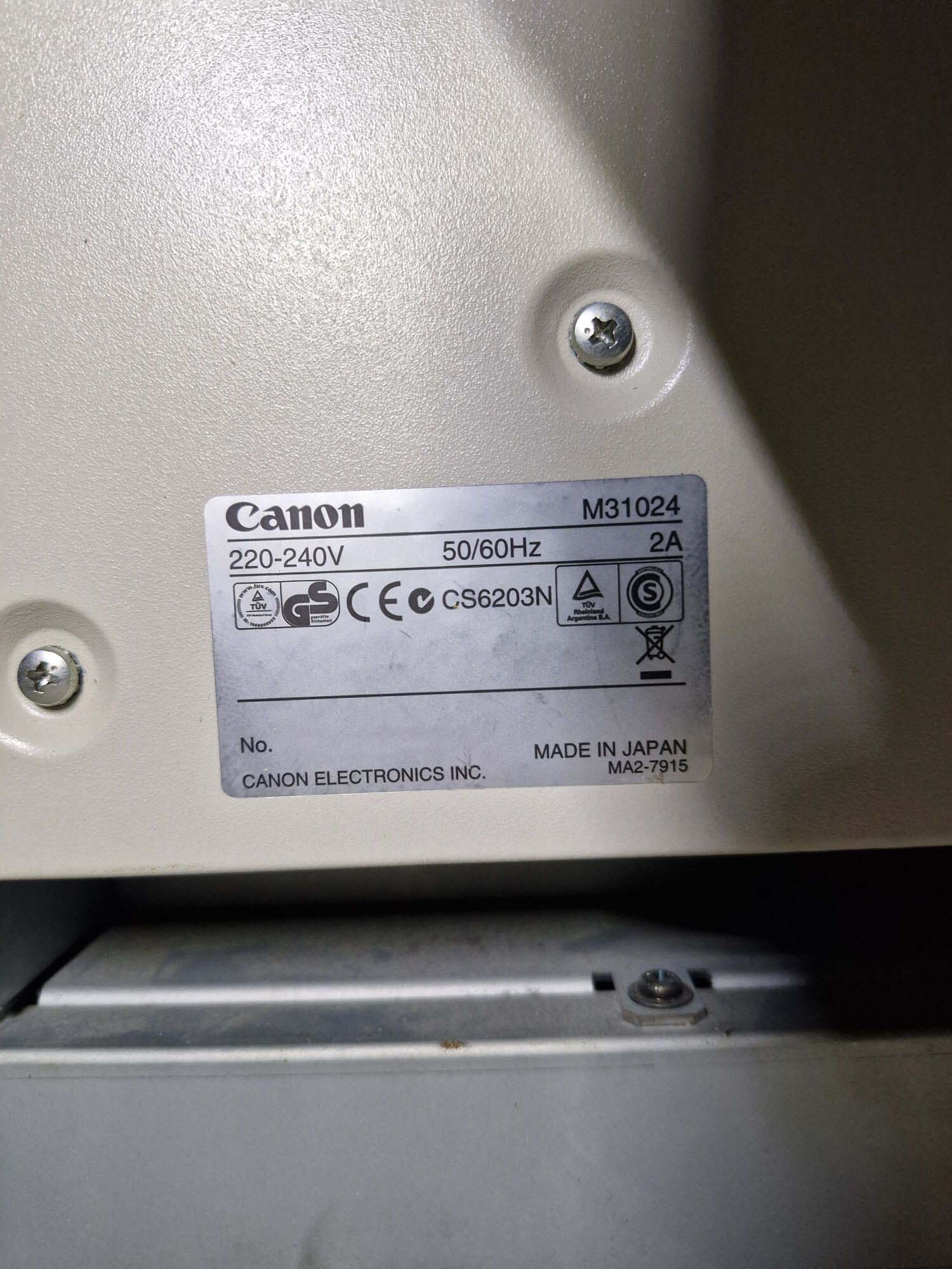 圖為 已使用的 CANON MS800II 待售