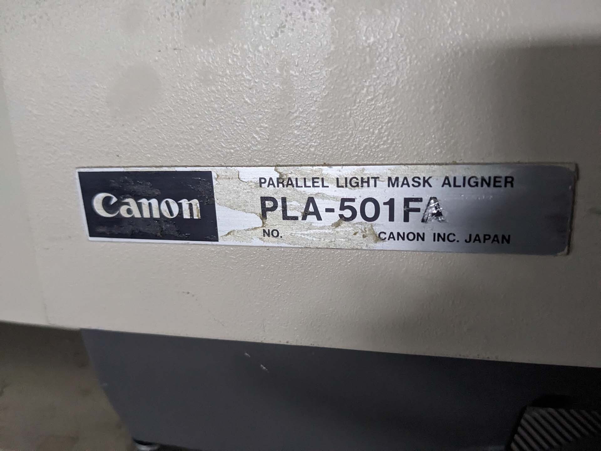 圖為 已使用的 CANON PLA 501 FA 待售