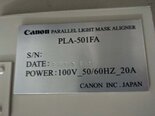 圖為 已使用的 CANON PLA 501 FA 待售
