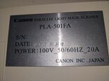 圖為 已使用的 CANON PLA 501 FA 待售