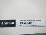 图为 已使用的 CANON PLA 501 待售