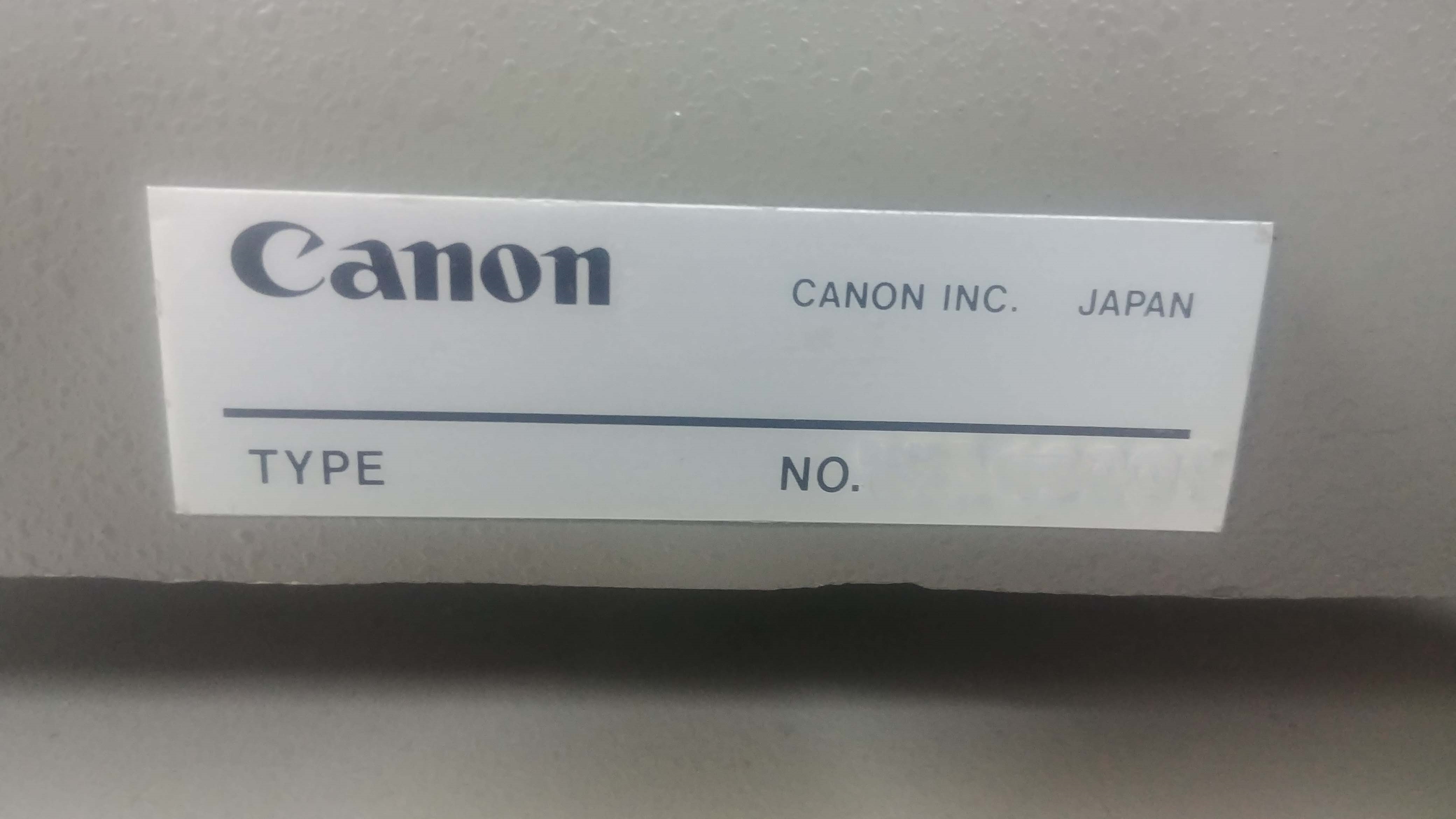 フォト（写真） 使用される CANON PLA 600 FA 販売のために