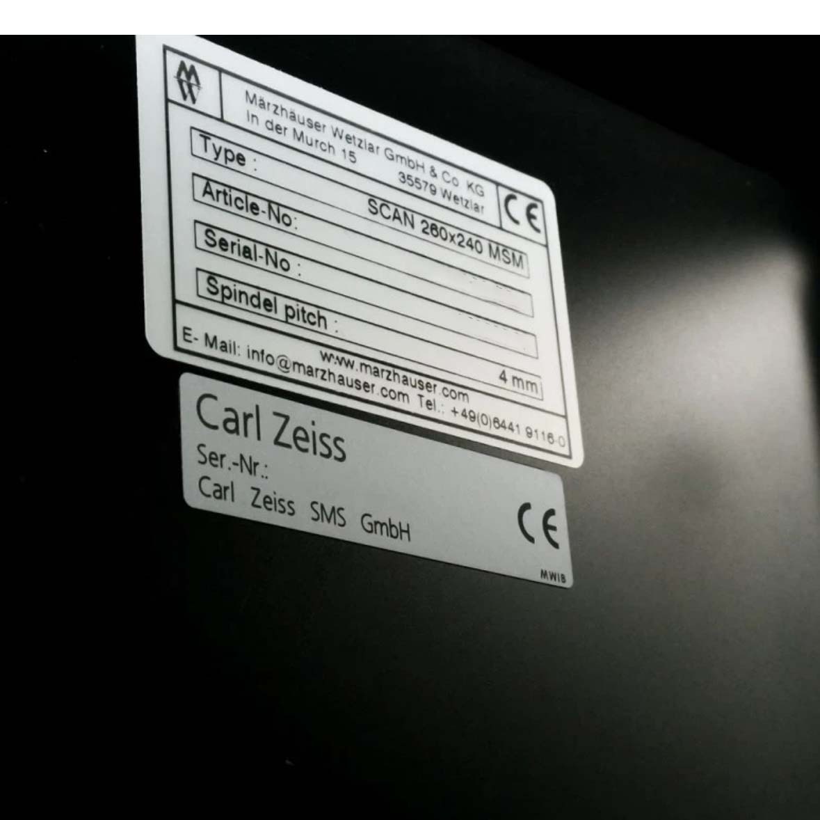 Foto Verwendet CARL ZEISS AIMS 193 Zum Verkauf