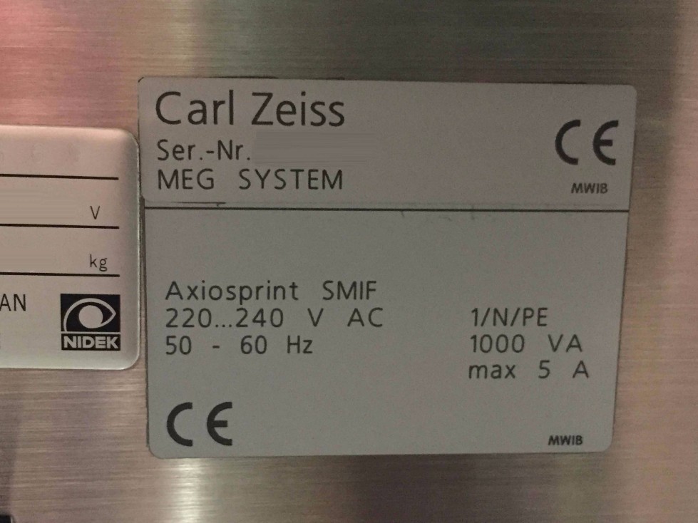 Photo Used CARL ZEISS Axiosprint For Sale