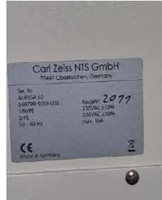 フォト（写真） 使用される CARL ZEISS Evo MA15 販売のために