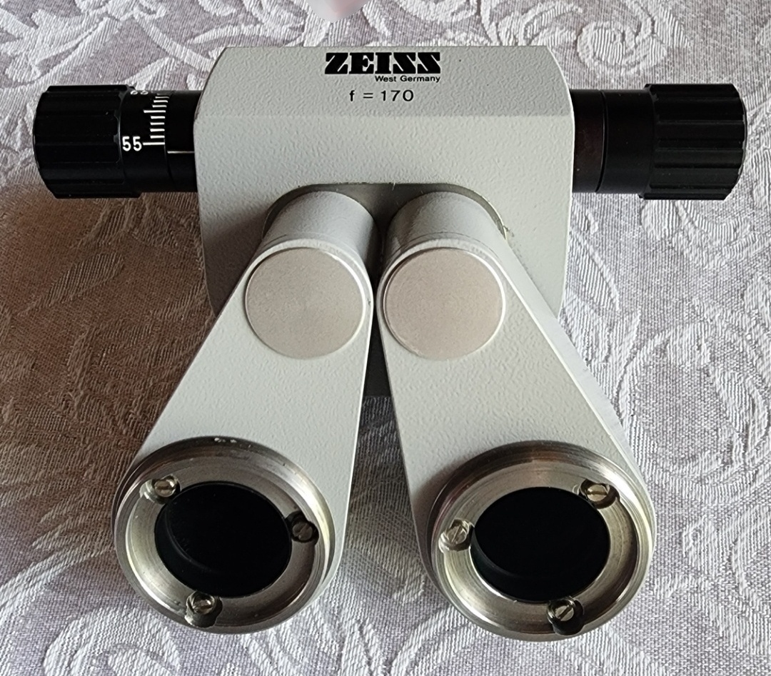 图为 已使用的 CARL ZEISS Inclined binocular tubes 待售