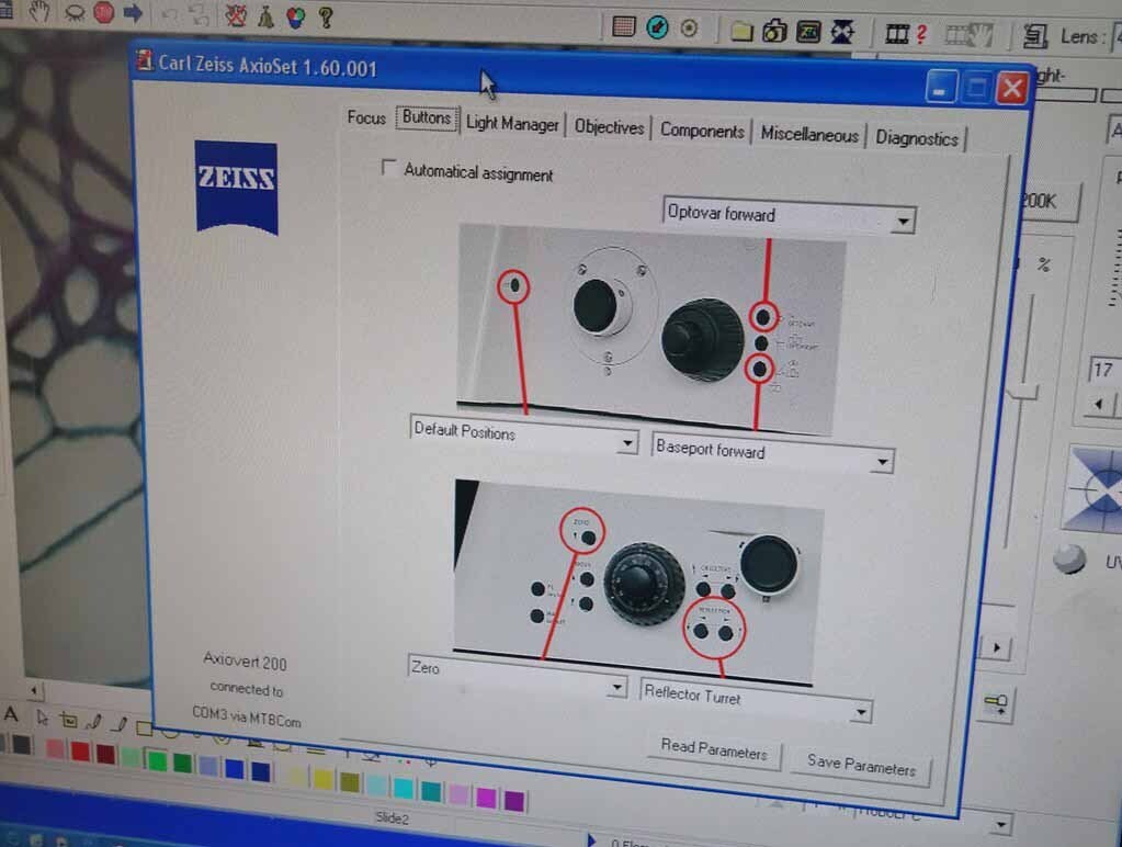 Photo Utilisé CARL ZEISS PALM MicroBeam À vendre