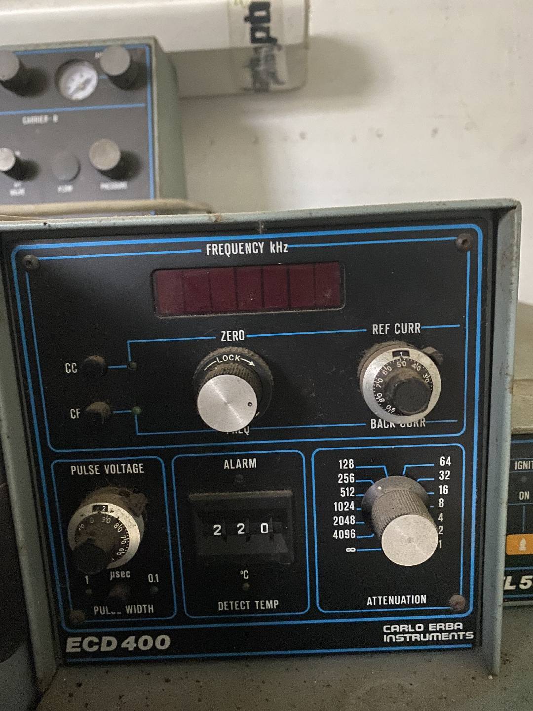 Foto Verwendet CARLO ERBA HRGC 5300 Mega Series Zum Verkauf