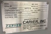 Photo Used CARVER 3895.4PR 1B00 For Sale