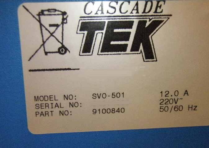 圖為 已使用的 CASCADE TEK TFO-10 待售