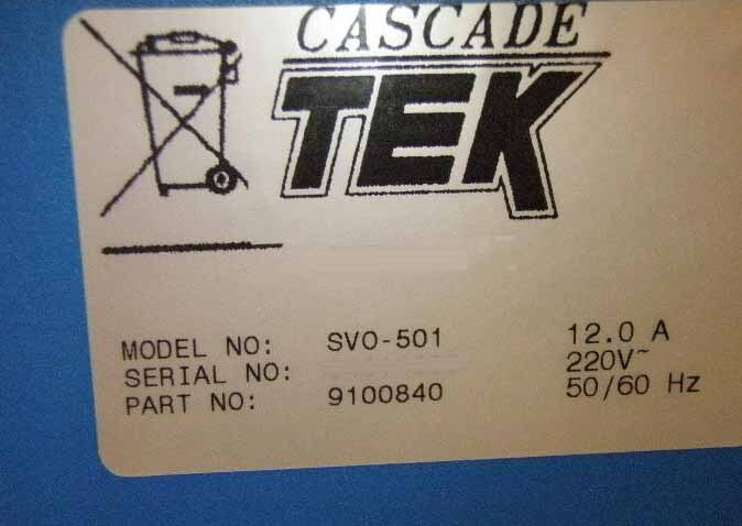 사진 사용됨 CASCADE TEK TFO-10 판매용