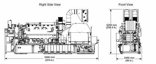 Photo Used CATERPILLAR C280-16 For Sale