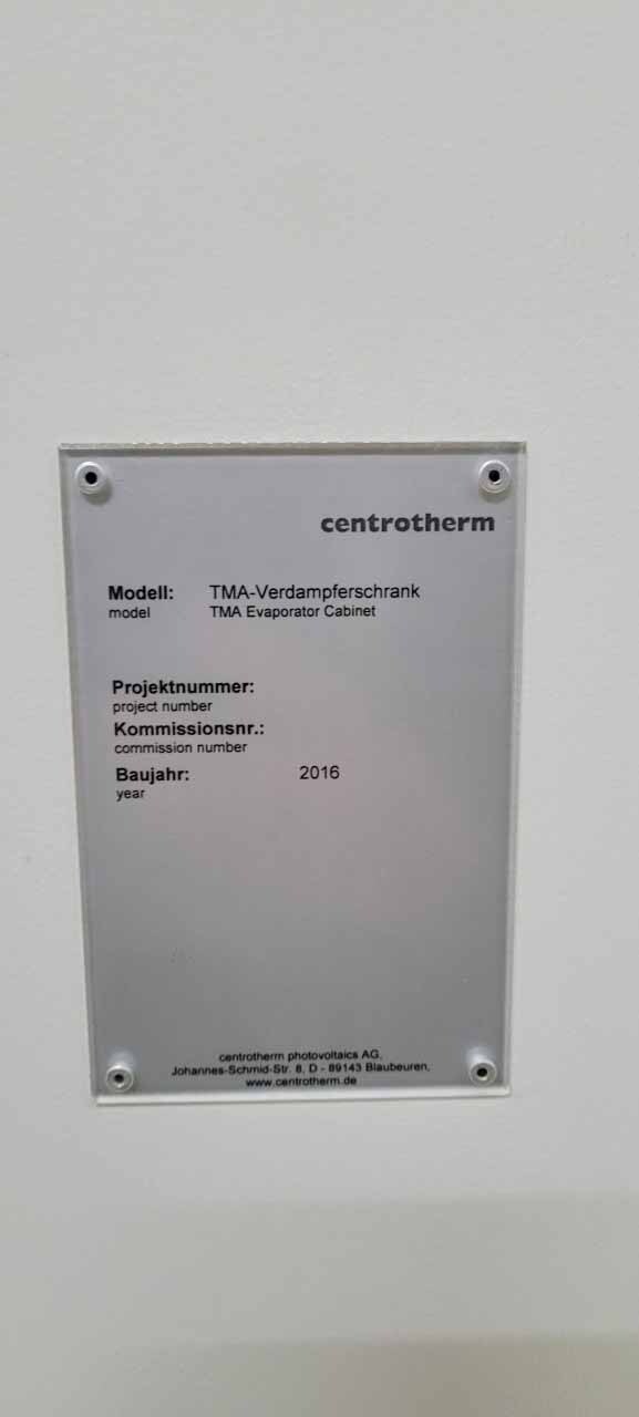 Photo Used CENTROTHERM c.PLASMA AlOx For Sale