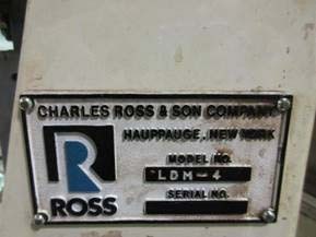 フォト（写真） 使用される CHARLES ROSS LDM-4 販売のために