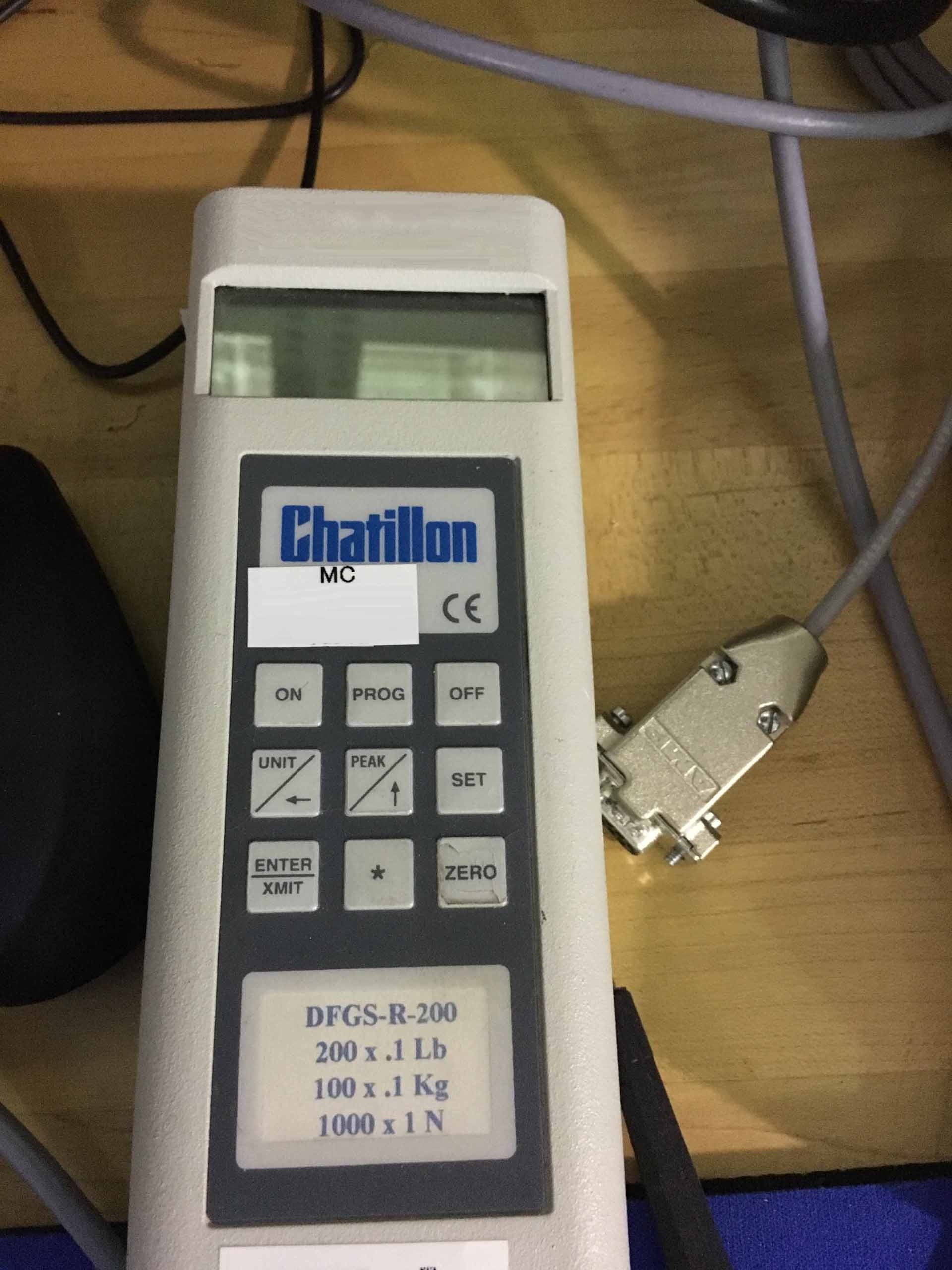 Photo Used CHATILLON TCD 200 For Sale