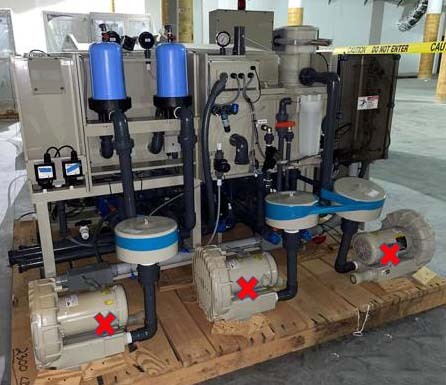 Photo Used CHEMCUT Stations for CC8000 series For Sale