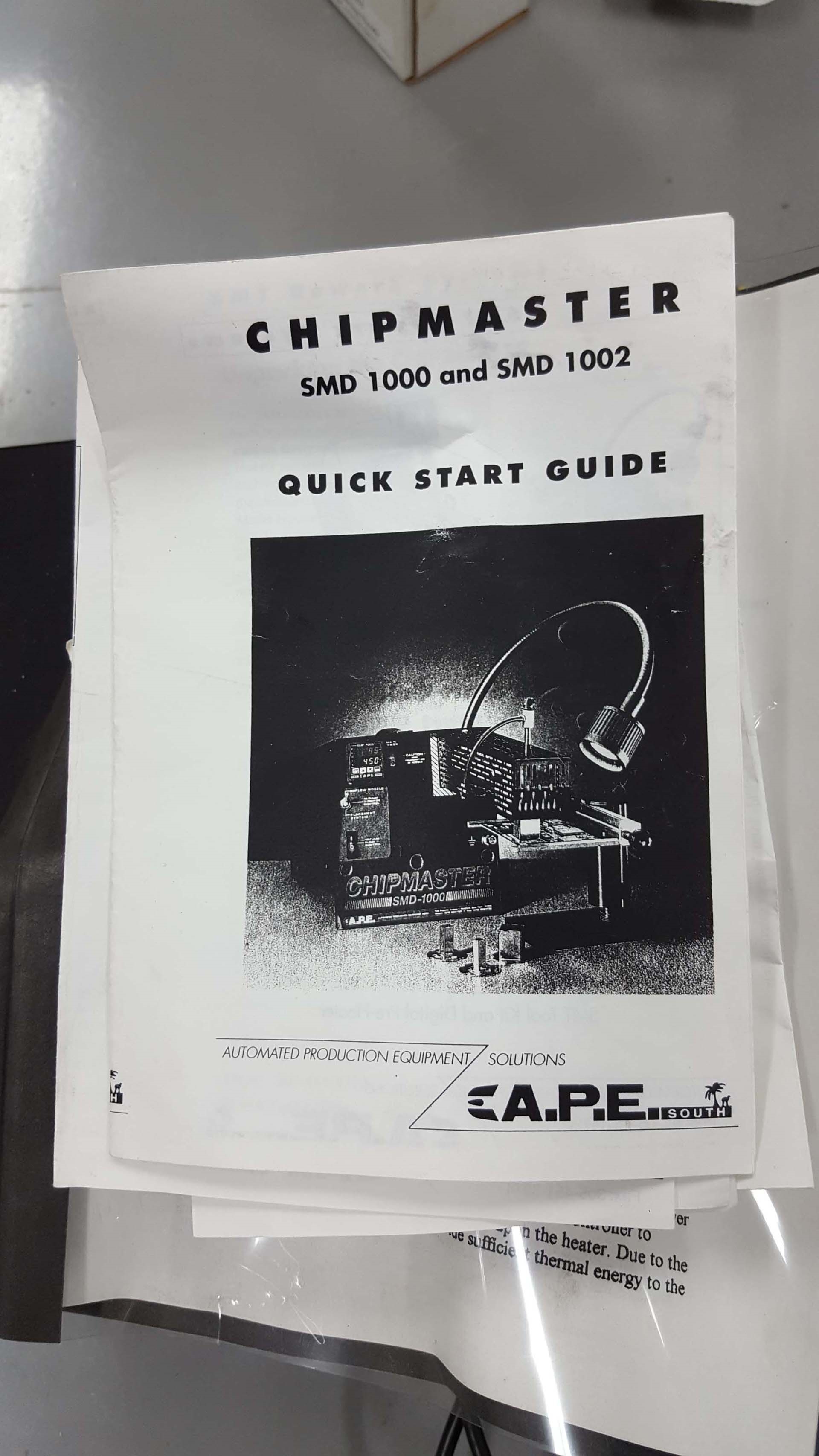 图为 已使用的 CHIPMASTER / APE SMD 1000 待售